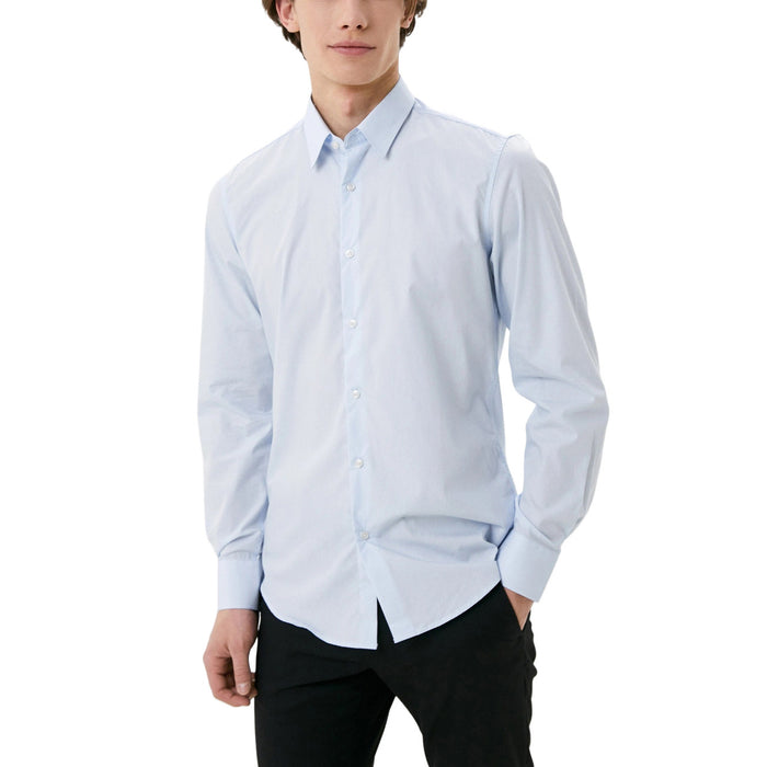Image 5 : Vue de trois quarts chemise homme Antony Morato blanche coupe ajustée — Delvale