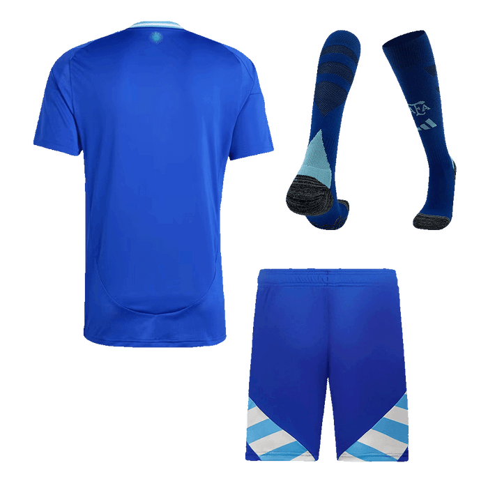Argentina Away Custom Full Soccer Kit 2024