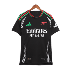 Arsenal Authentic SAKA #7 Soccer Jersey Arsenal Away Shirt 2024/25