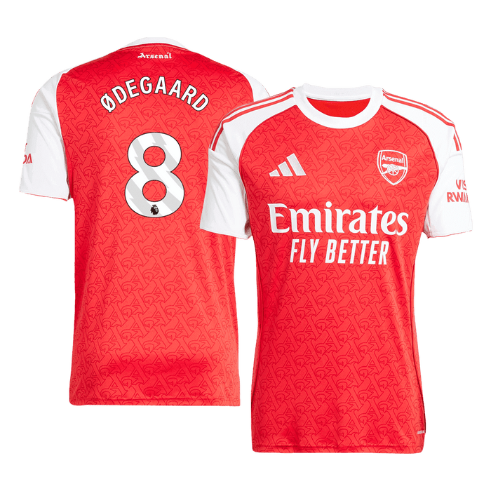 Arsenal ØDEGAARD #8 Home Soccer Jersey 2025/26