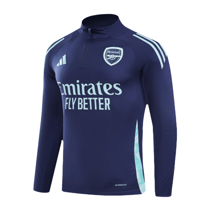 Arsenal Zipper Sweatshirt Kit(Top+Pants) 2024/25