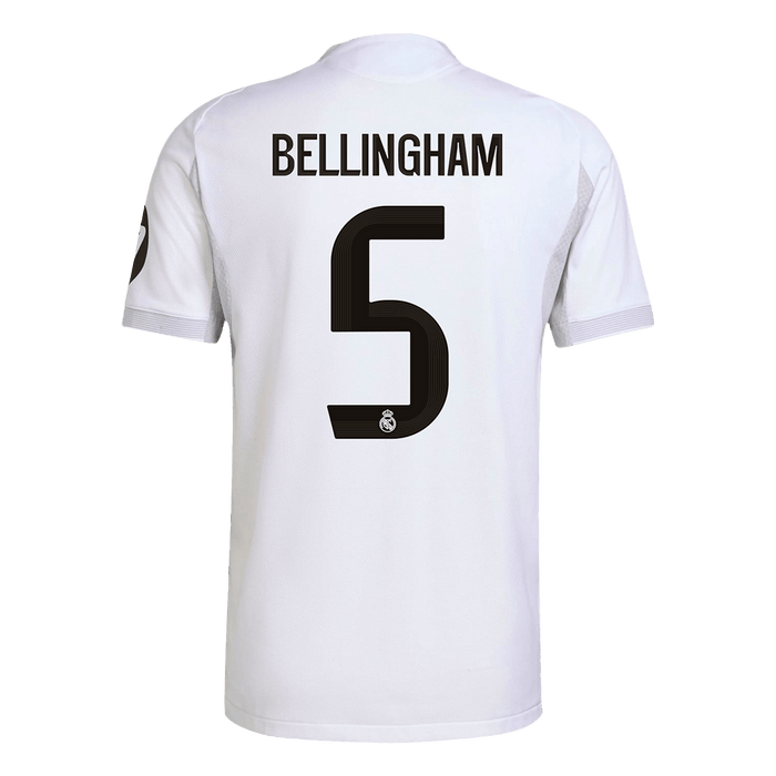 Authentic BELLINGHAM #5 Soccer Jersey Real Madrid Home Shirt 2025/26