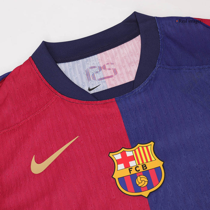 Authentic COLDPLAY #10 Barcelona Home Soccer Jersey 2024/25 - COLDPLAY