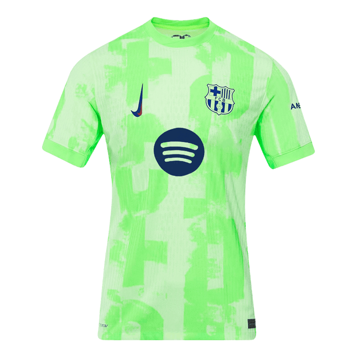 Authentic GAVI #6 Soccer Jersey Barcelona Third Away Shirt 2024/25 UCL