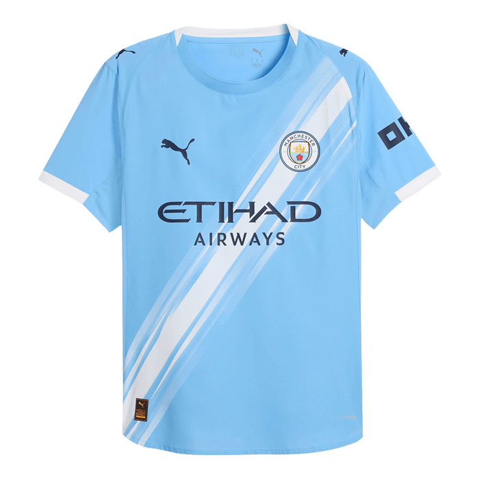 Authentic Manchester City Home Soccer Jersey 2025/26 Blue