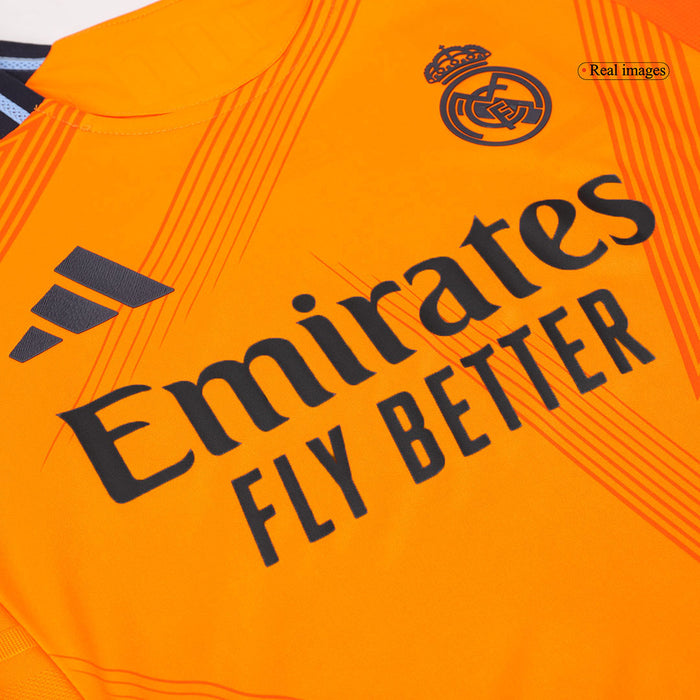 Authentic MBAPPE #9 Soccer Jersey Real Madrid Away Shirt 2024/25 Bear Champ Font