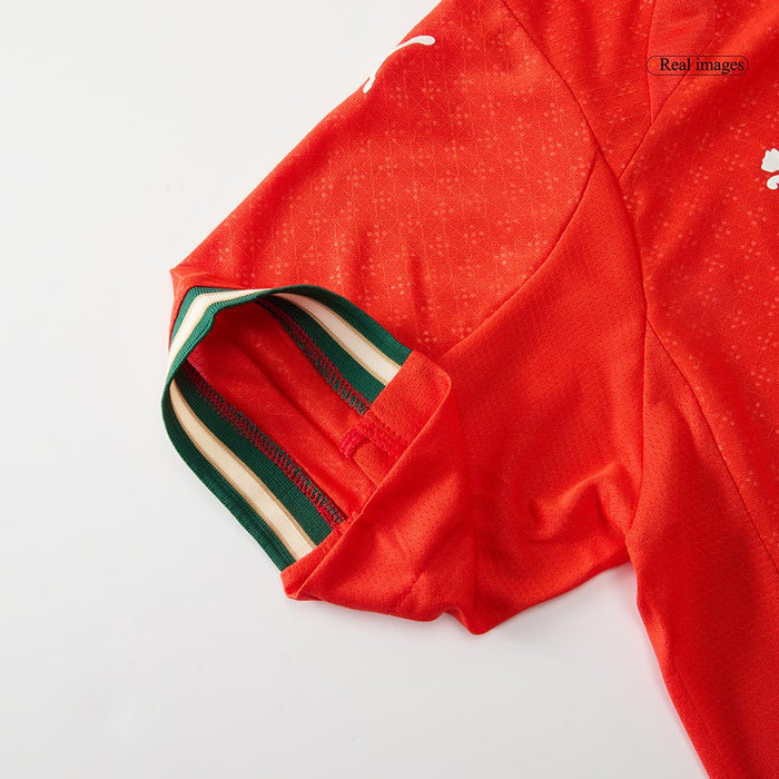 Authentic Portugal Home Soccer Jersey 2025 Red