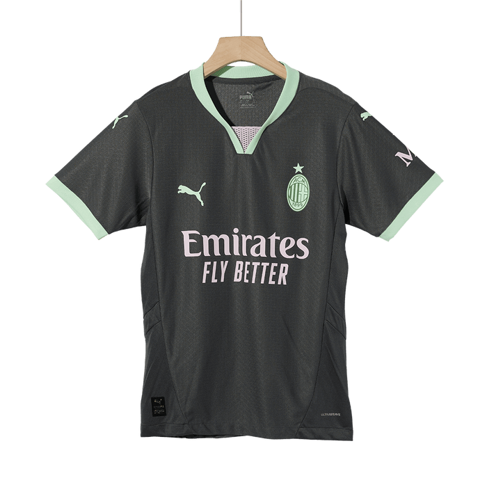 Authentic PULISIC #11 Soccer Jersey AC Milan Third Away Shirt 2024/25