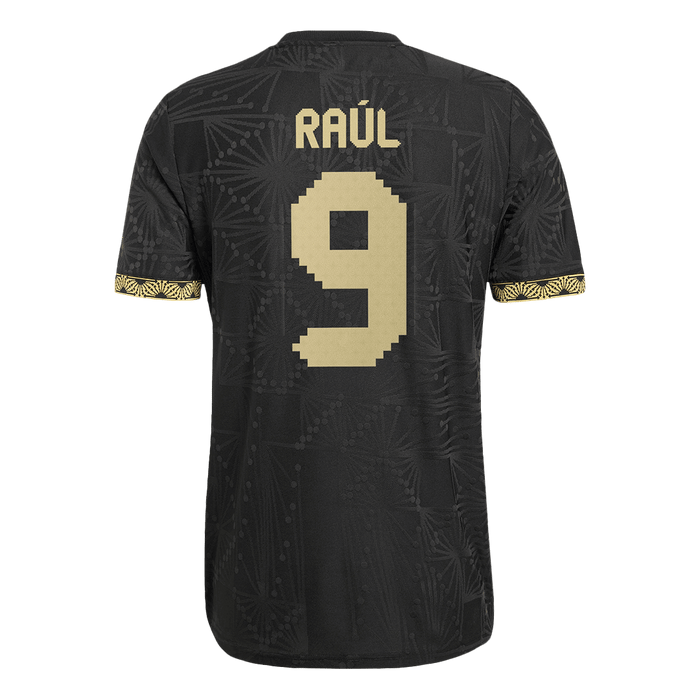 Authentic RAUL #9 Soccer Jersey Mexico Third Away Shirt 2025 Gold Cup