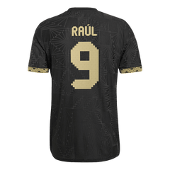Authentic RAUL #9 Soccer Jersey Mexico Third Away Shirt 2025 Gold Cup