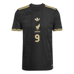 Authentic RAUL #9 Soccer Jersey Mexico Third Away Shirt 2025 Gold Cup