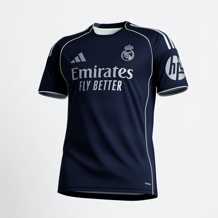 Authentic Real Madrid Jersey Custom Soccer Jersey Away 2025/26