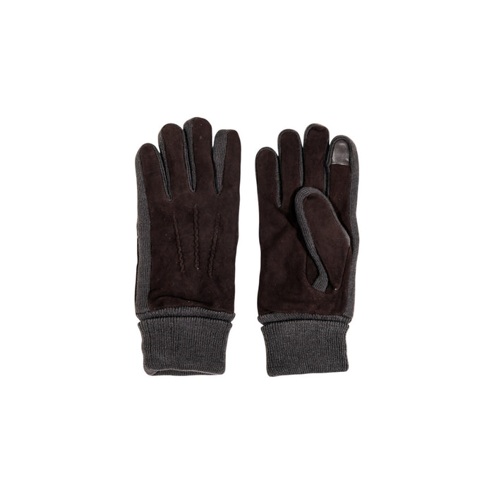 Image 3 : Gants Barbour homme portés sur les mains, vue latérale — Delvale