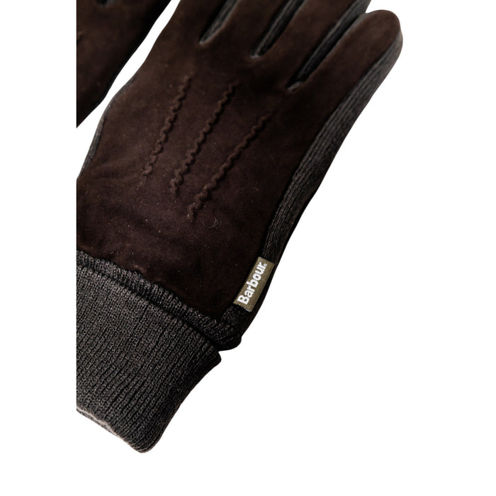Image 4 : Paire de gants cuir Barbour homme marron, vue d'ensemble — Delvale