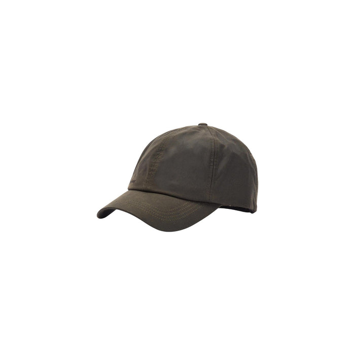 Image 1 : Chapeau Barbour homme coloris vert, vue de face — Delvale
