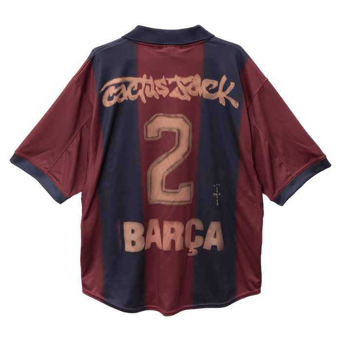 Barcelona Retro Jersey Home Soccer Shirt 2000/01