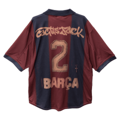 Barcelona Retro Jersey Home Soccer Shirt 2000/01