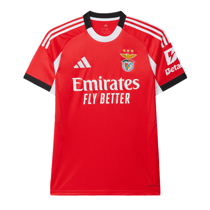 Benfica Soccer Jersey Home Shirt 2025/26