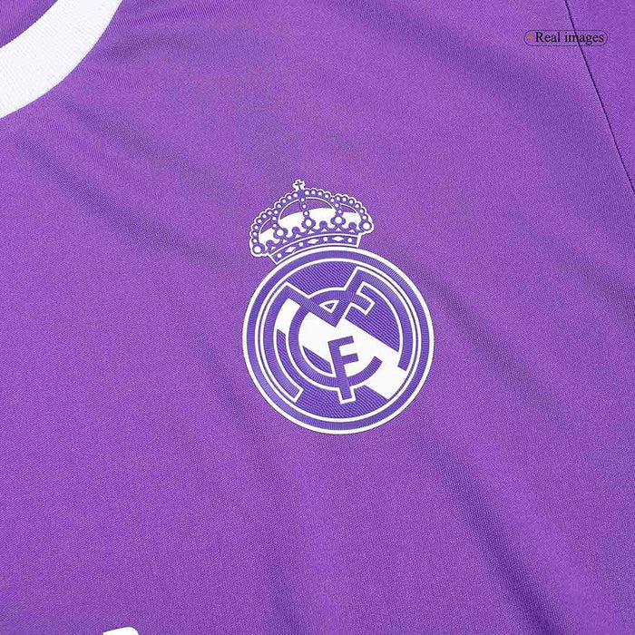 BENZEMA #9 Real Madrid Retro Jersey Away Long Sleeve Soccer Shirt 2016/17