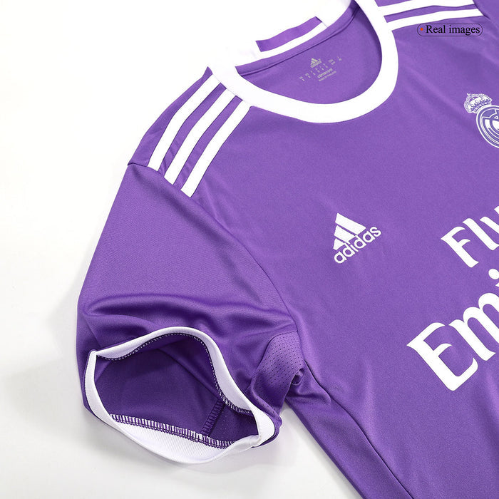 BENZEMA #9 Real Madrid Retro Jersey Away Soccer Shirt 2016/17