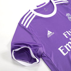 BENZEMA #9 Real Madrid Retro Jersey Away Soccer Shirt 2016/17