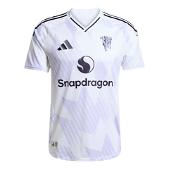 B.FERNANDES #8 Manchester United Away Authentic Soccer Jersey 2025/26