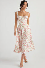Livette - Flower Midi Dress