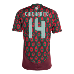 CHICHARITO #14 Mexico Soccer Jersey Home Custom Shirt 2024