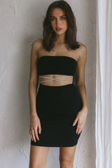 Naomi Mini Dress - Black