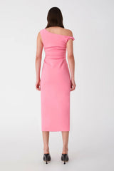 Misha Alaska Midi Dress - Tulip Pink