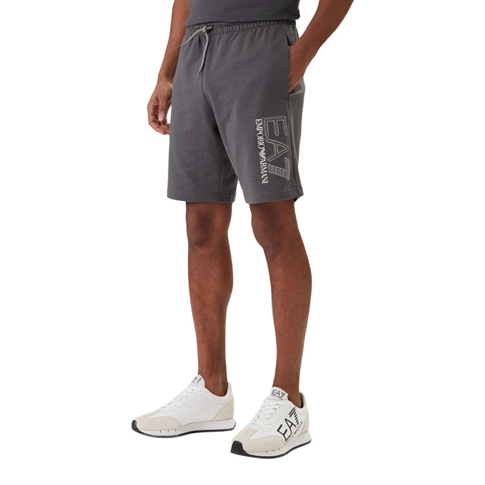 Image 5 : Style casual chic avec le pantalon Ea7 homme bleu à lacets en coton — Delvale