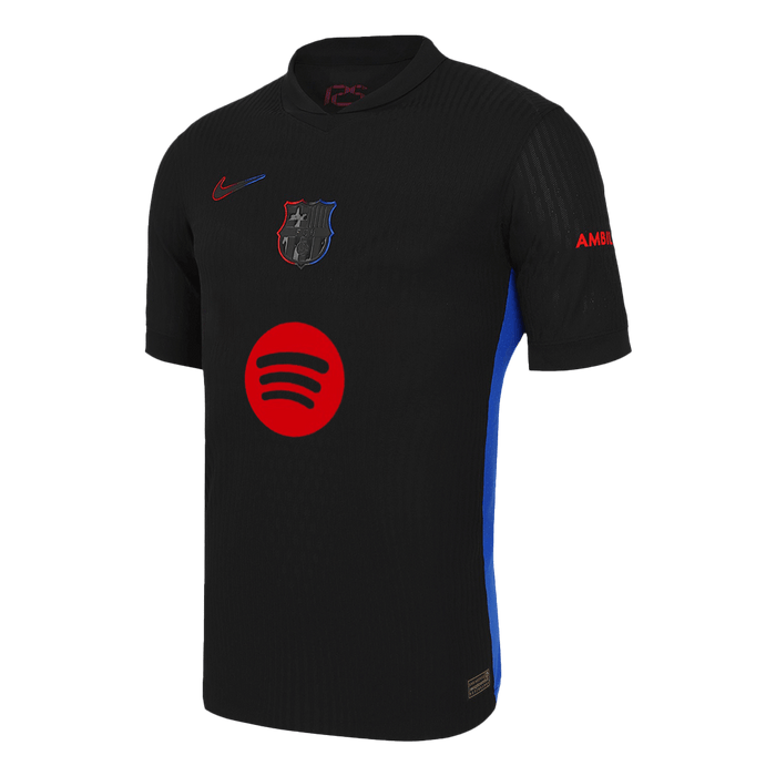 GAVI #6 Authentic Soccer Jersey Barcelona Away Shirt 2024/25 Spotify Logo Without Text