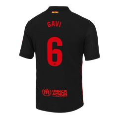 GAVI #6 Authentic Soccer Jersey Barcelona Away Shirt 2024/25