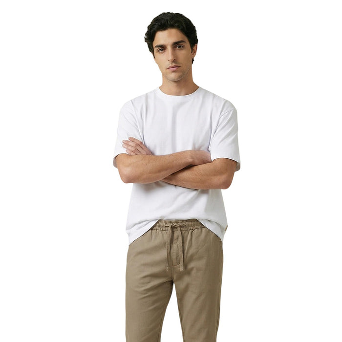 Image 4 : T-shirt homme Gianni Lupo noir, vue dos et finitions col rond — delvale