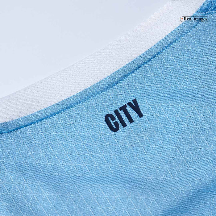 HAALAND #9 Authentic Manchester City Home Soccer Jersey 2025/26 Blue Jersey - Club World Cup