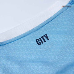 HAALAND #9 Authentic Manchester City Home Soccer Jersey 2025/26 Blue Jersey - Club World Cup