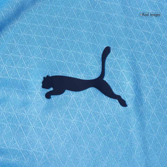HAALAND #9 Authentic Manchester City Home Soccer Jersey 2025/26 Blue Jersey - Club World Cup