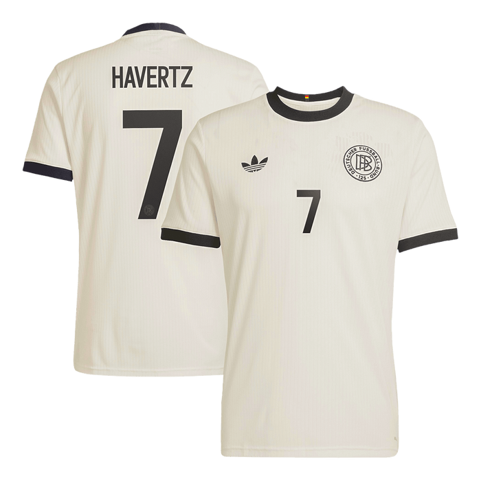 HAVERTZ #7 Germany 125th Anniversary Soccer Jersey 2025 White