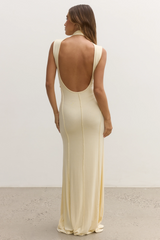 Mae Maxi Dress - Lemon