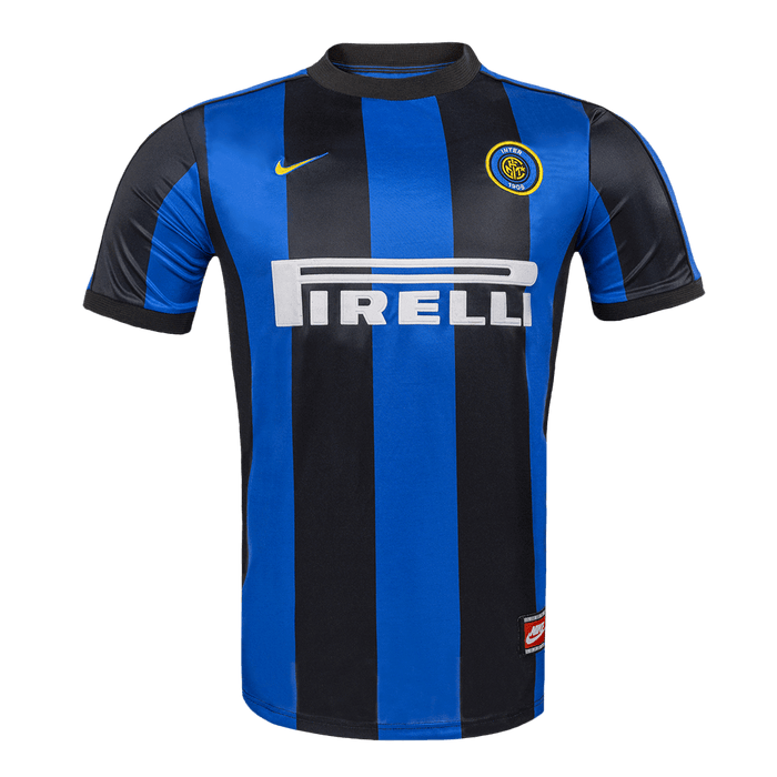 Inter Milan Retro Jersey Home Soccer Shirt 1999/00