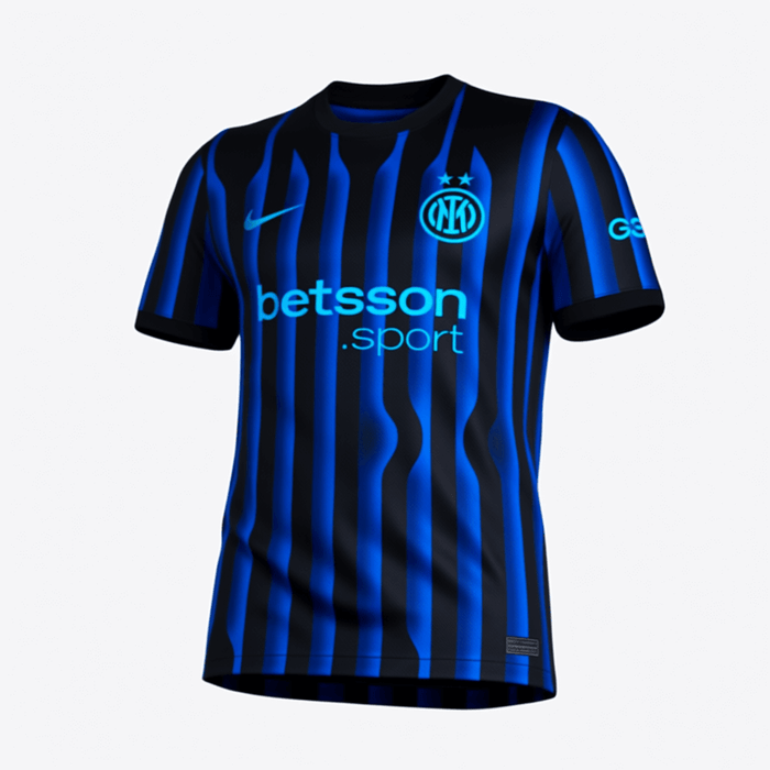 Inter Milan Soccer Jersey Home Custom Shirt 2025/26 Jersey