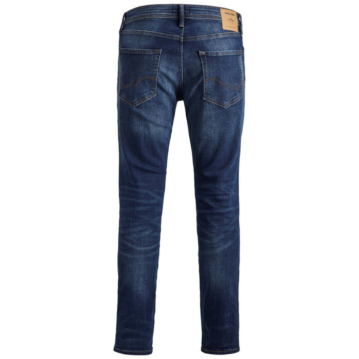 Image 2 : Jean homme Jack & Jones bleu délavé, détail fermeture zip et poches — delvale