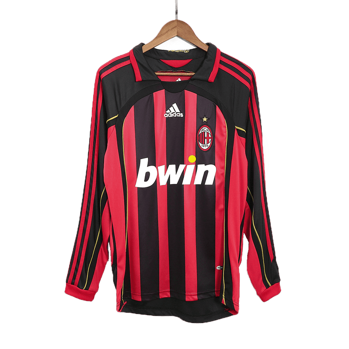 KAKA' #22 AC Milan Retro Jersey Home Soccer Shirt 2006/07