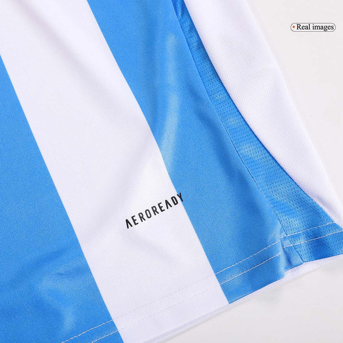 Kid's Argentina Home Soccer Jersey Kit(Jersey+Shorts) Copa America 2024