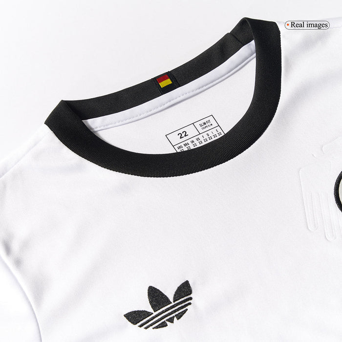 Kid's Germany 125th Anniversary Soccer Jersey Kit(Jersey+Shorts) 2025 White