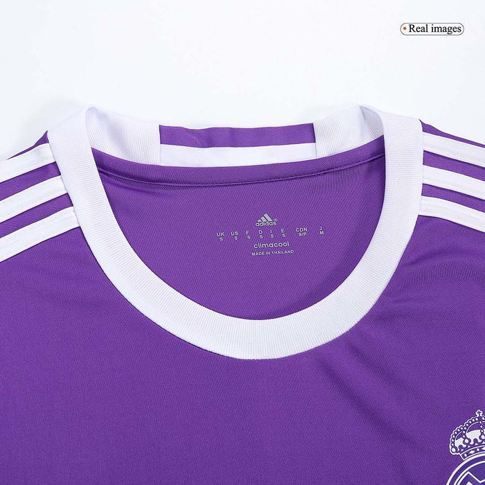KROOS #8 Real Madrid Retro Jersey Away Long Sleeve Soccer Shirt 2016/17