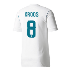 KROOS #8 Real Madrid Retro Jersey Home Soccer Shirt 2017/18
