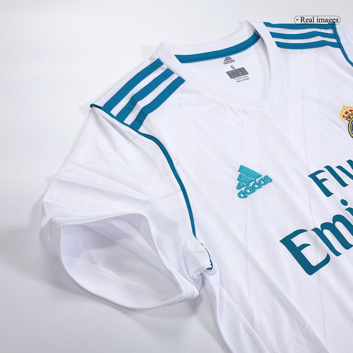 KROOS #8 Real Madrid Retro Jersey Home Soccer Shirt 2017/18