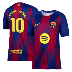LAMINE YAMAL #10 Barcelona Home Soccer Jersey 2025/26