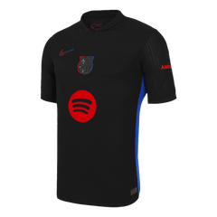 LEWANDOWSKI #9 Authentic Soccer Jersey Barcelona Away Shirt 2024/25 Spotify Logo Without Text